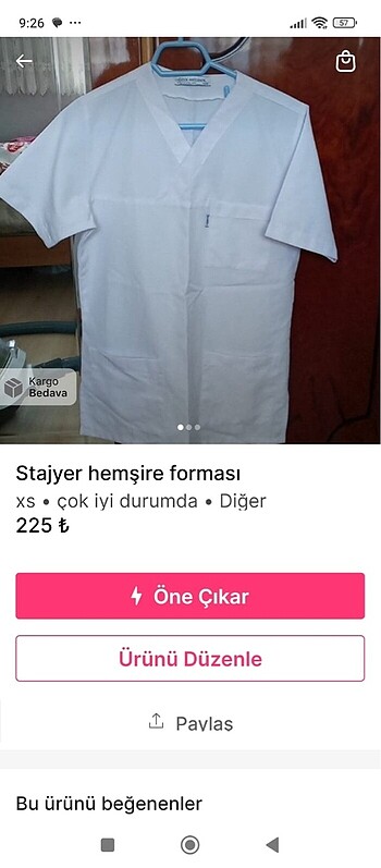 Hemşire forması