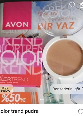 Avon Color Trend Pudra - Açık Bej