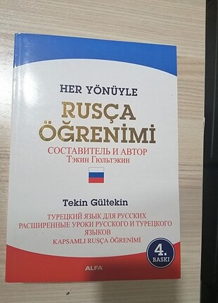 Rusça kitap 