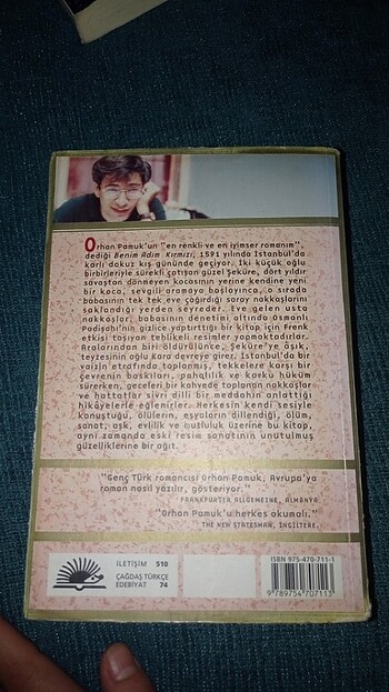  Benim Adım Kırmızı Orhan Pamuk 