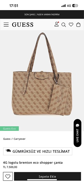 Guess Guees çanta