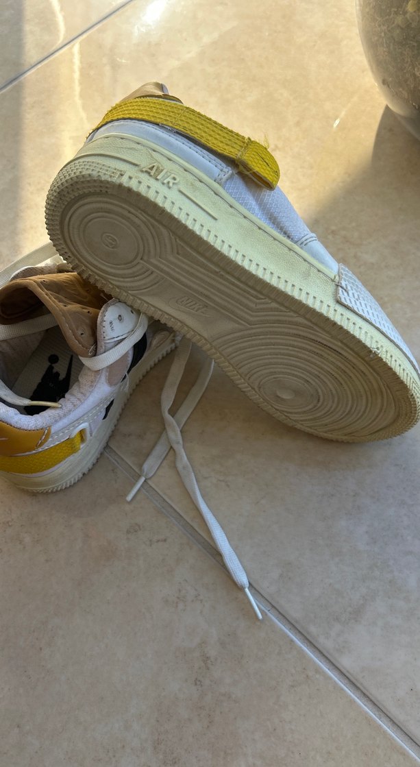 Beyaz Bağcıklı Kadın Spor Ayakkabı - Görsel 3