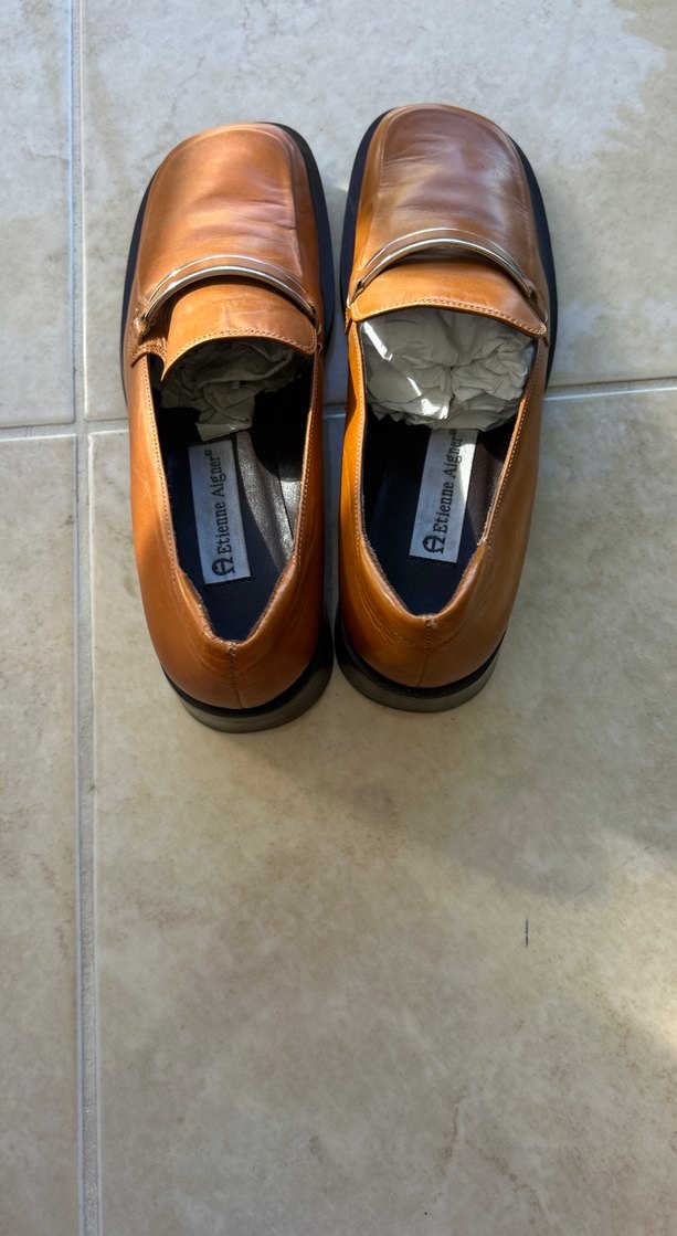 Bej Deri Kadın Klasik Topuklu Ayakkabı - Görsel 4