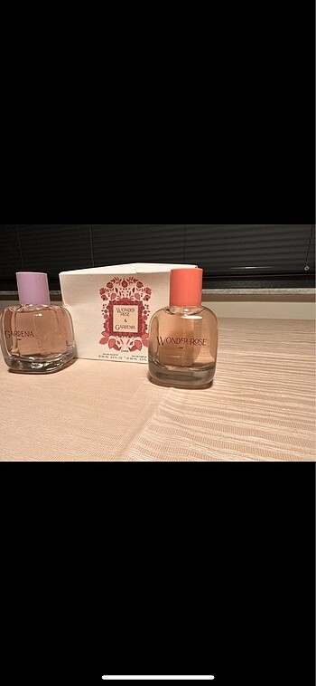 Zara Gardenia ve Wonder Rose ikili set