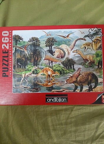 Anatolian 260lık dinozorlu çocuk yapboz