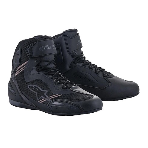 Alpinestars Faster-3 Rideknit Korumalı Motosiklet Botu Siyah / S