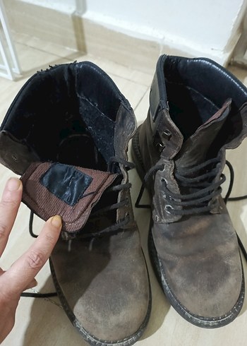 42 Beden kahverengi Renk Kahverengi Süet Erkek Botları