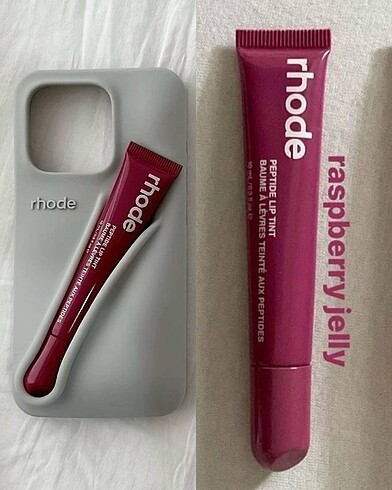 Rhode skin kılıf raspberry tint set