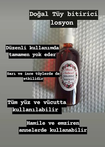 Beden Diger Kadın Tüy Bitirici Losyon