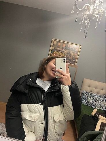 Pull and Bear pull and bear şişme mont