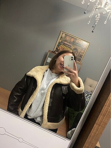 pull and bear kürklü mont