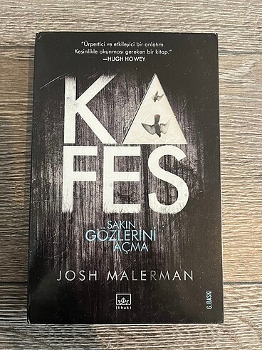 Kafes josh malerman özel kapak
