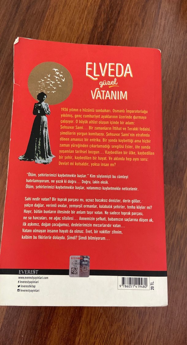 Ahmet Ümit Elveda Güzel Vatanım - Görsel 2