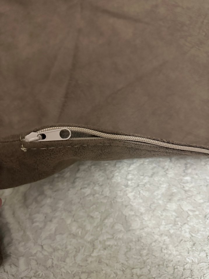 Bohem Tarzda Koyu Kahverengi Düz Minder Kılıfları - Görsel 3