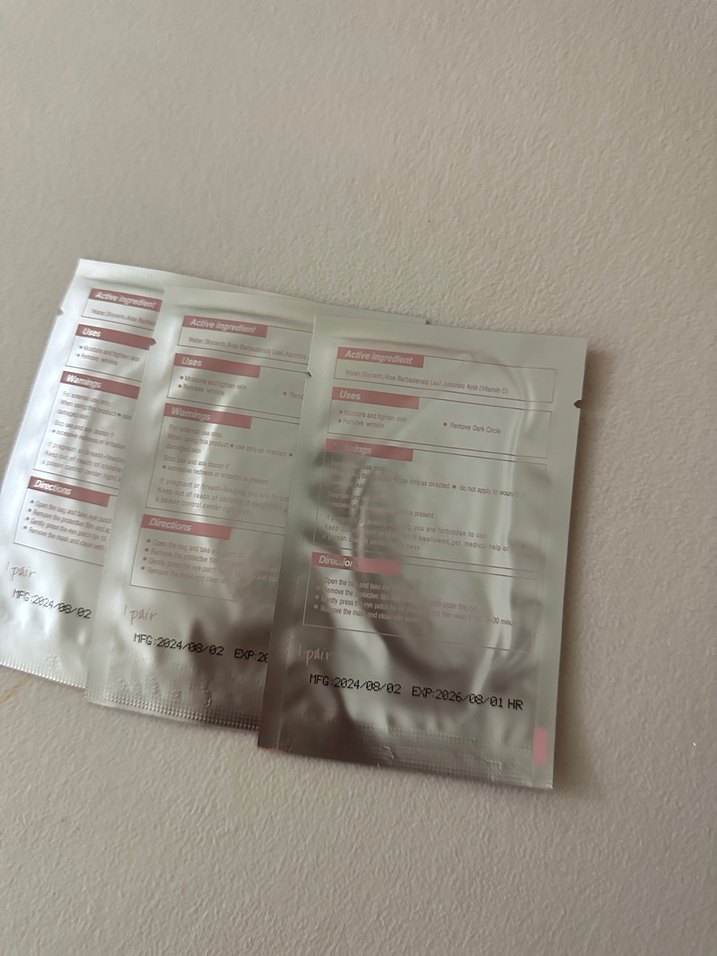 Beyaz Kirpik Altı Pedleri 3'lü Set - Görsel 2