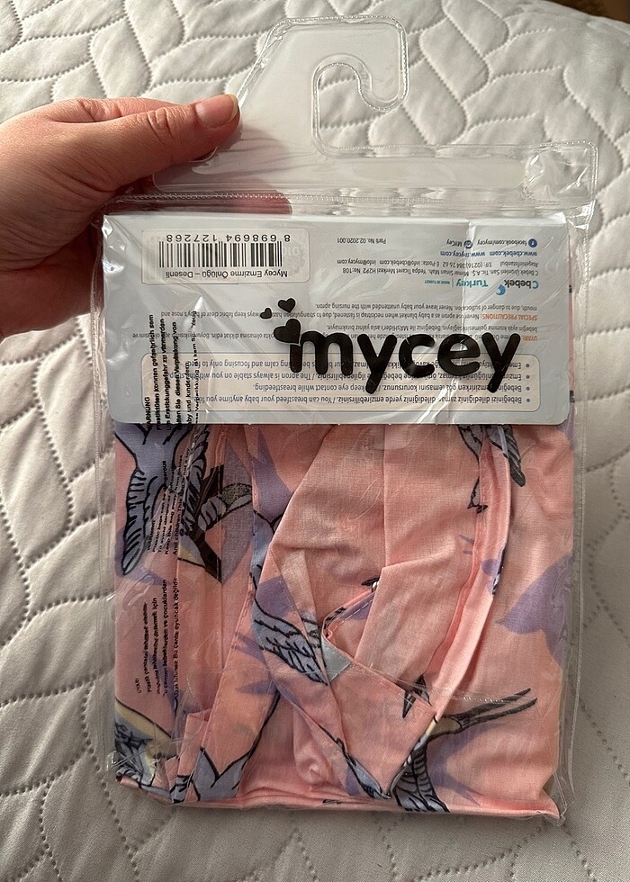 Mycey bebek emzirme önlüğü - Görsel 2