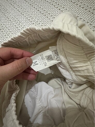 Beli lastikli kadın rahat pantolon - Görsel 4