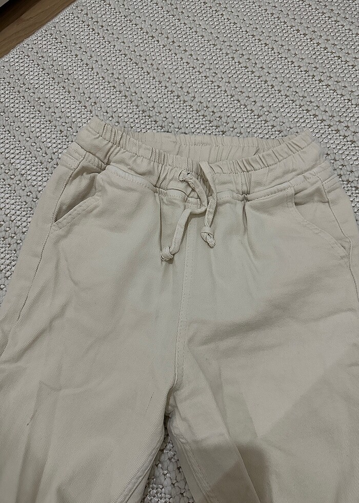 Beli lastikli kadın rahat pantolon - Görsel 3