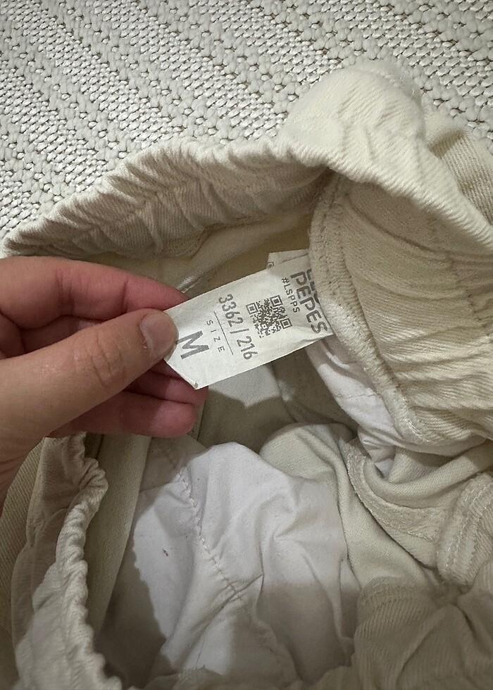 Beli lastikli kadın rahat pantolon - Görsel 4