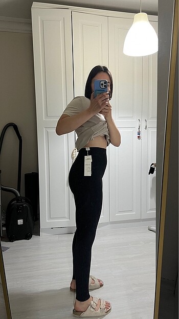 Oysho Extra Compressive Bilek Hizasında Tayt