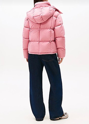 tommy hilfiger pembe mont - Görsel 2