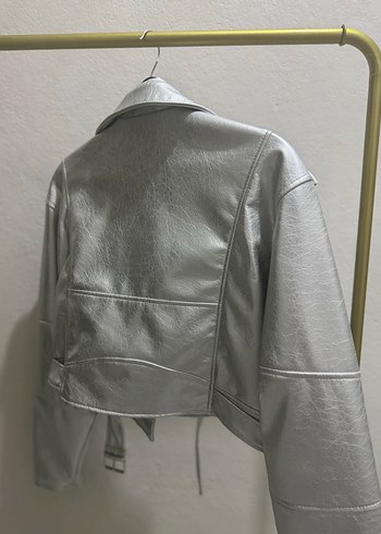 Pull&bear deri ceket - Görsel 5