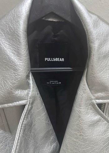 Pull&bear deri ceket - Görsel 2