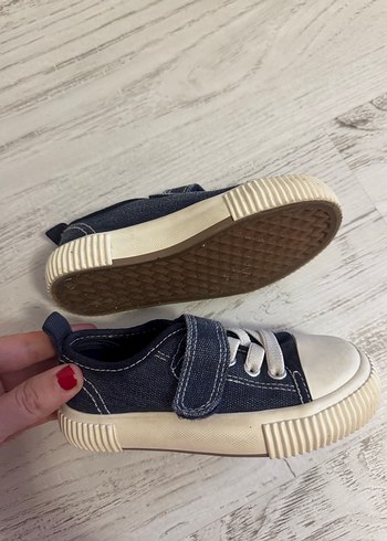 Erkek Çocuk Mavi Denim Spor Ayakkabı - Görsel 2