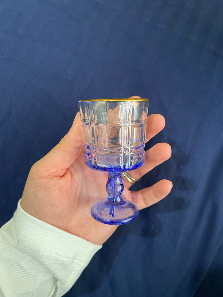 Altı Renkli Cam Bardak Seti - Görsel 2