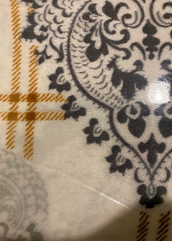 Camel Nakışlı Geleneksel Perde - Görsel 4