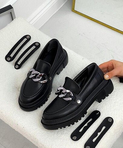 40 Beden siyah Renk Loafer