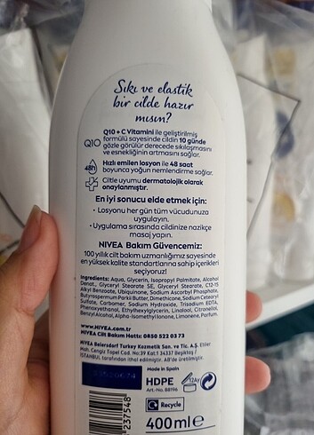 Beden Nivea Q10 Vücut Losyonu