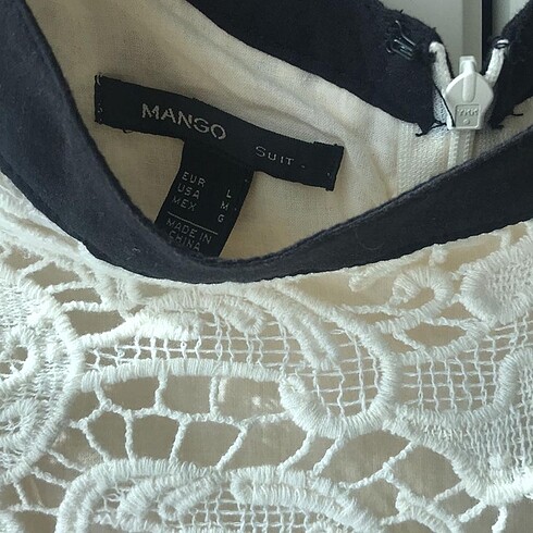 l Beden Mango elbise
