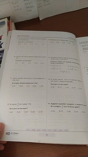  Beden Renk Hiç problem değil problem nasıl çözülür tyt ayt matematik