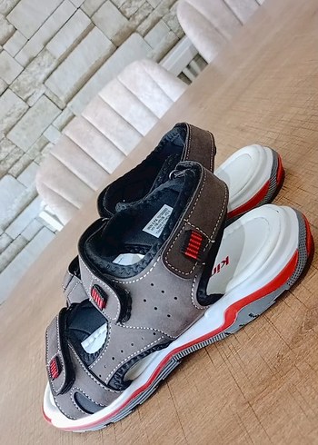 39 Beden gri Renk Kinetix Spor Sandalet
