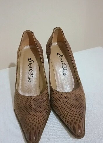 First class platform ayakkabı - Görsel 10