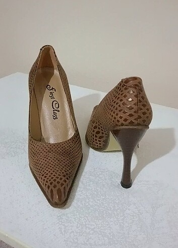 First class platform ayakkabı - Görsel 15