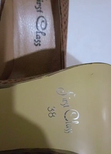 First class platform ayakkabı - Görsel 16