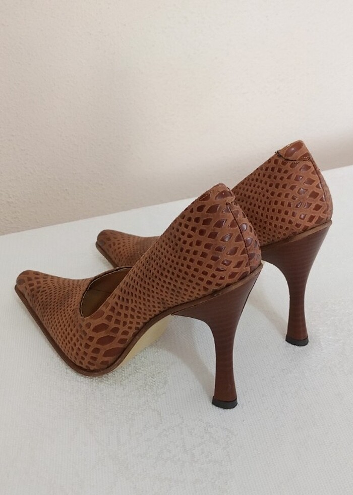 First class platform ayakkabı - Görsel 2