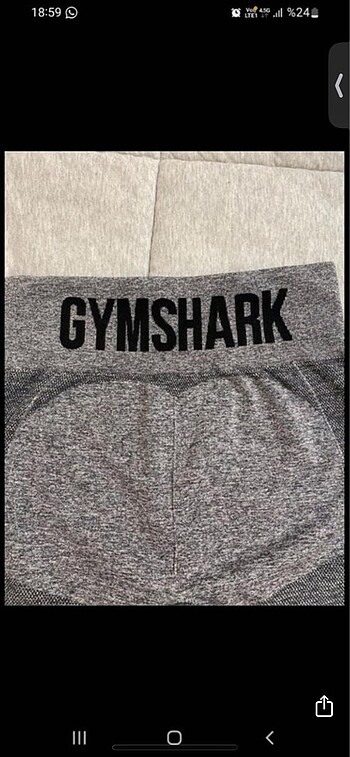 s Beden gri Renk Gymshark tayt