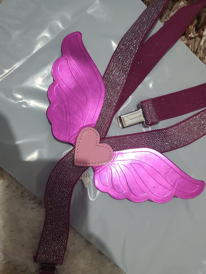 Pembe Kanatlı Kız Aksesuarı - Görsel 2