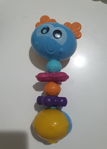 Renkli Diş Kaşıyıcı ve Çıngırak Seti - Görsel 3