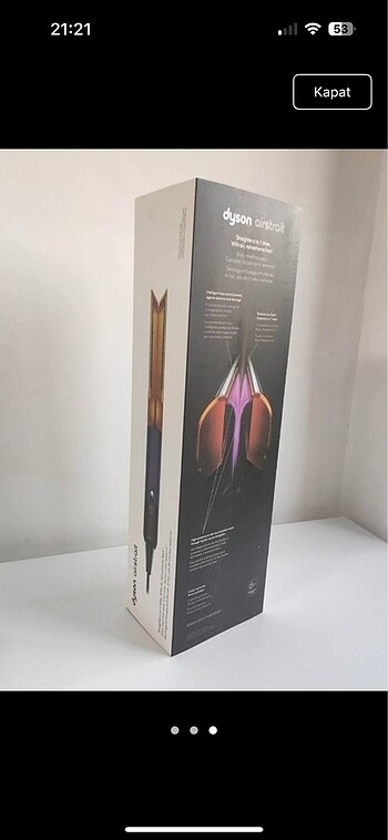 Dyson Dyson Airstrait saç düzleştirici