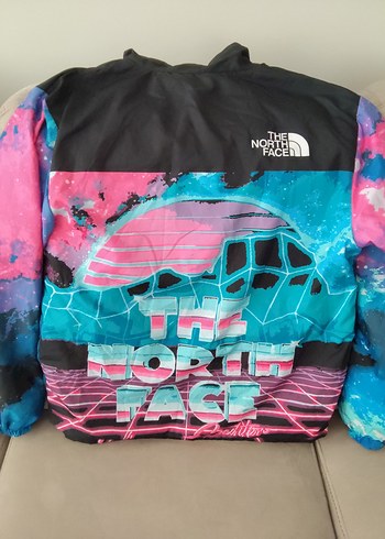 The North Face Renkli Bağlama Desenli Erkek Mont - Görsel 2