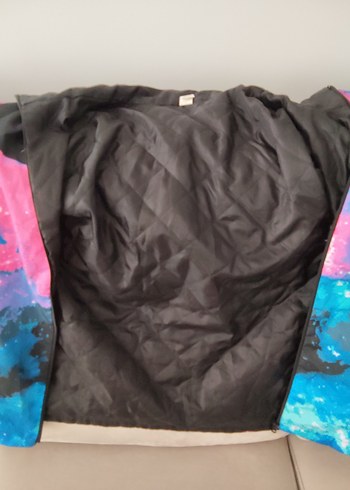 The North Face Renkli Bağlama Desenli Erkek Mont - Görsel 3