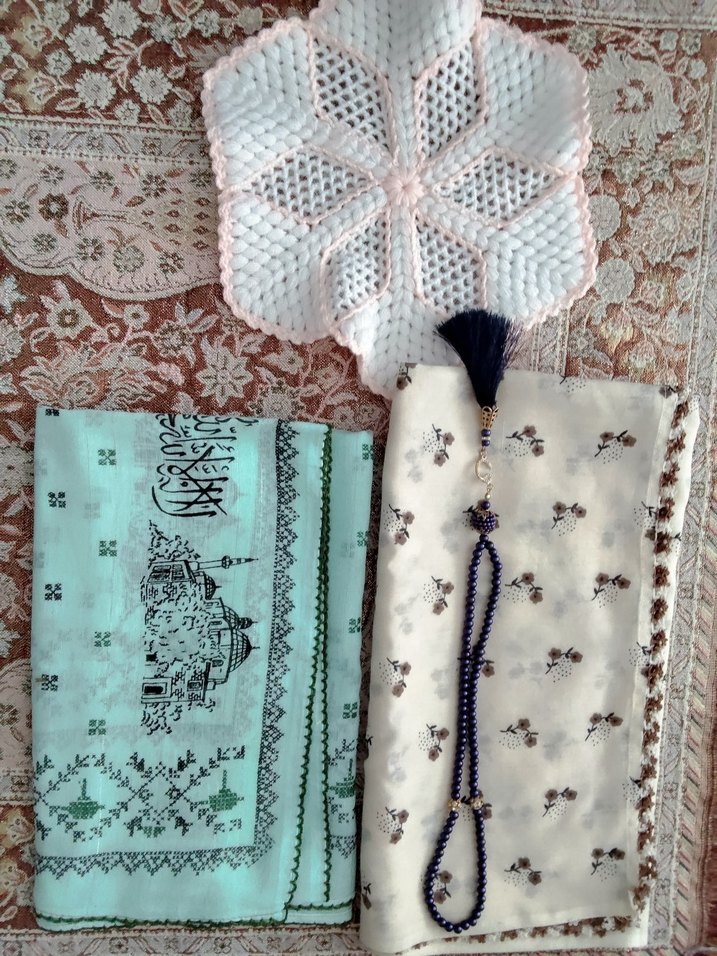 SECCADE - 2 NAMAZ ÖRTÜSÜ -TESBİH- LİF - Görsel 2