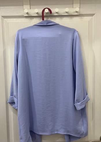 Mavi renkli ceket - Görsel 4