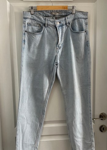 Mango Acik Mavi Slim Fit Denim Jean