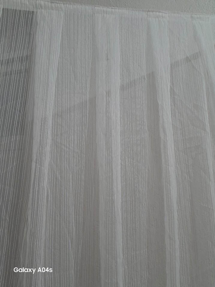 Tül Perde2.50 cm eninde 1.70 cm boyunda - Görsel 4