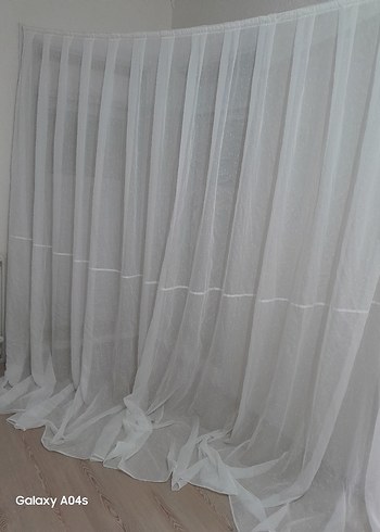 Tül Perde2.50 cm eninde 2.60 cm boyunda - Görsel 2